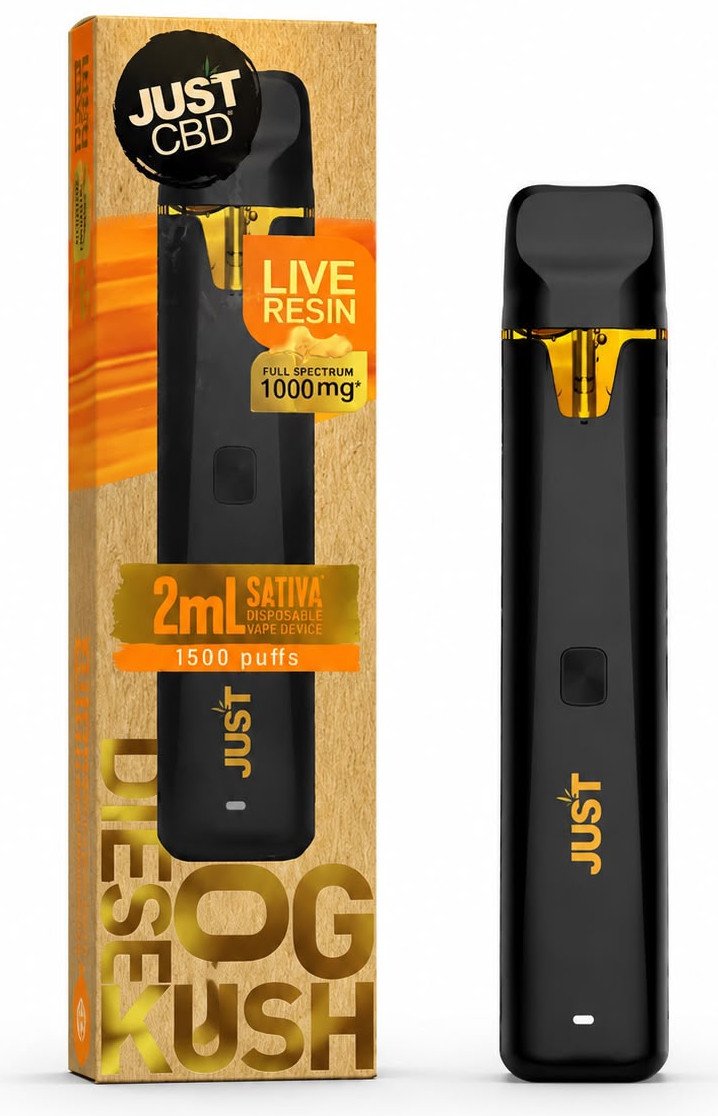 Just CBD Live Resin 2G – OG Diesel Kush Just CBD