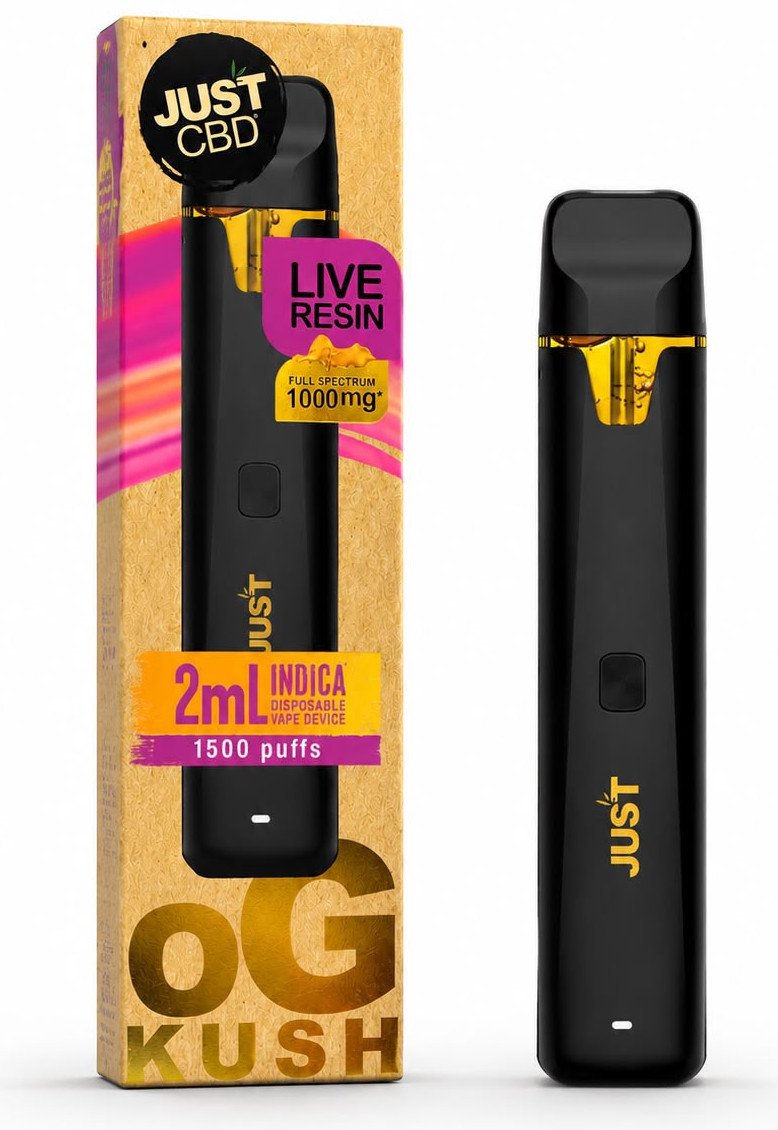 Just CBD Live Resin 2G – OG Kush Just CBD