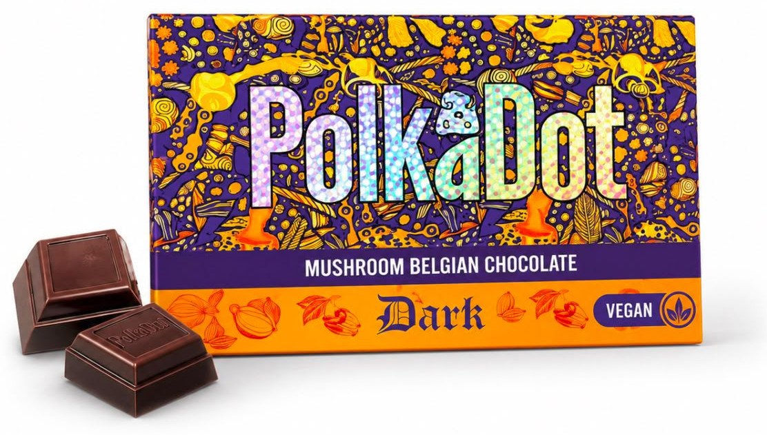 Chocolate PolkaDot con código QR PolkaDot
